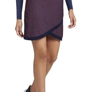 PETER MILLAR Women's Performance Deco Star Laura Wrap Golf Skort NWT